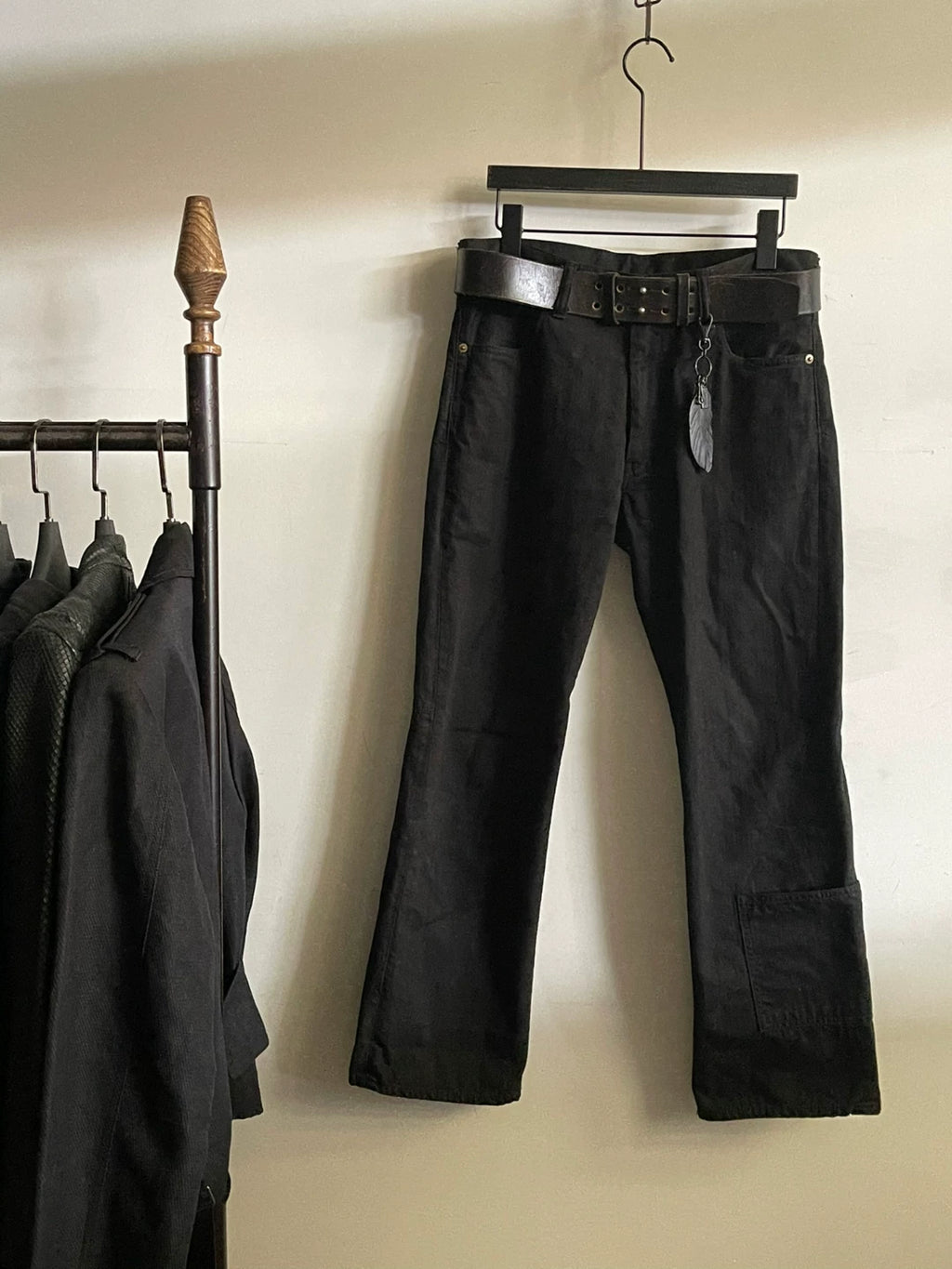 Yohji Yamamoto FW11 cuff pocket jeans