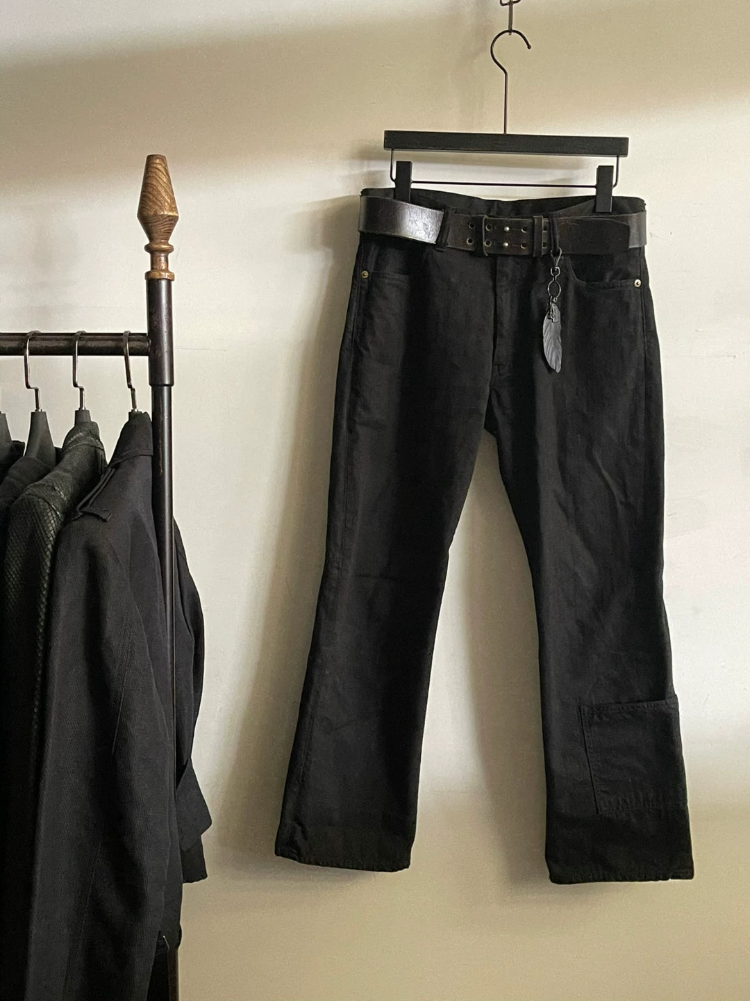 Yohji Yamamoto FW11 cuff pocket jeans