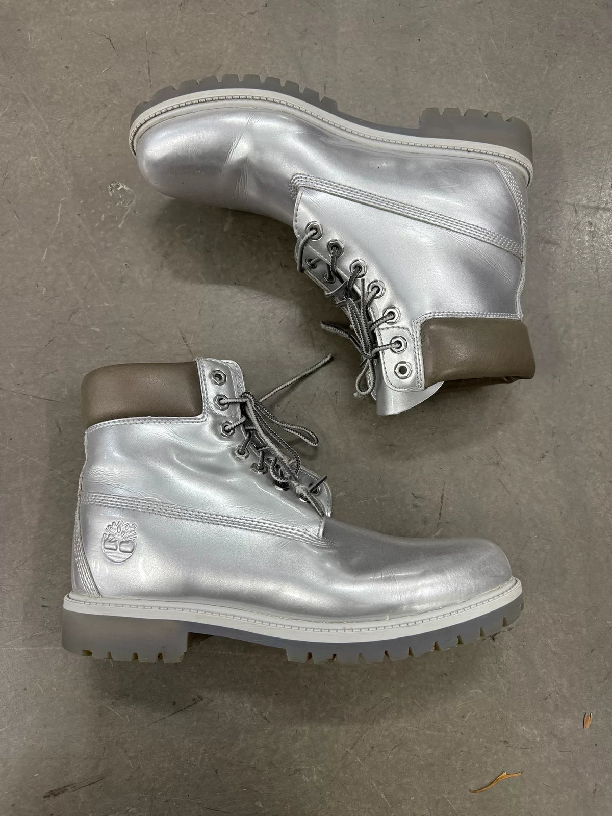 Timberland x Veneda Carter Silver Boots