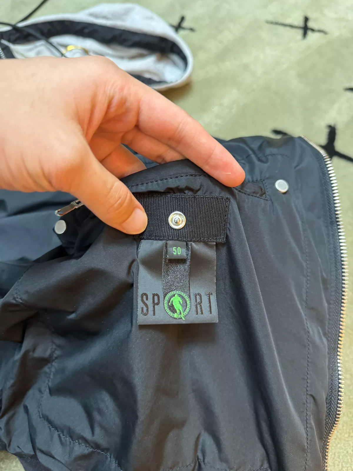 Dirk Bikkembergs SS06 Detachable Layered Nylon Coach Jacket