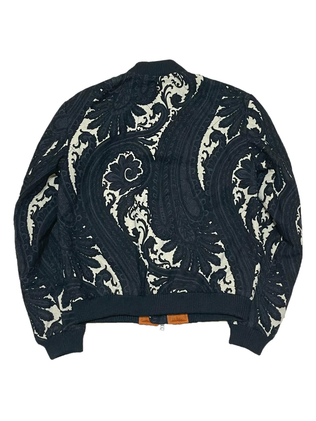 Dries Van Noten FW13 Paisley Wool Flight Jacket