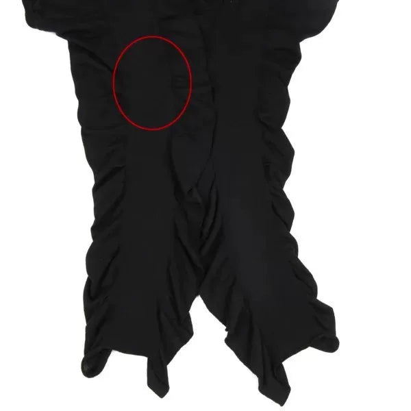 Jean Paul Gaultier Vintage Black Pleated Cardigan