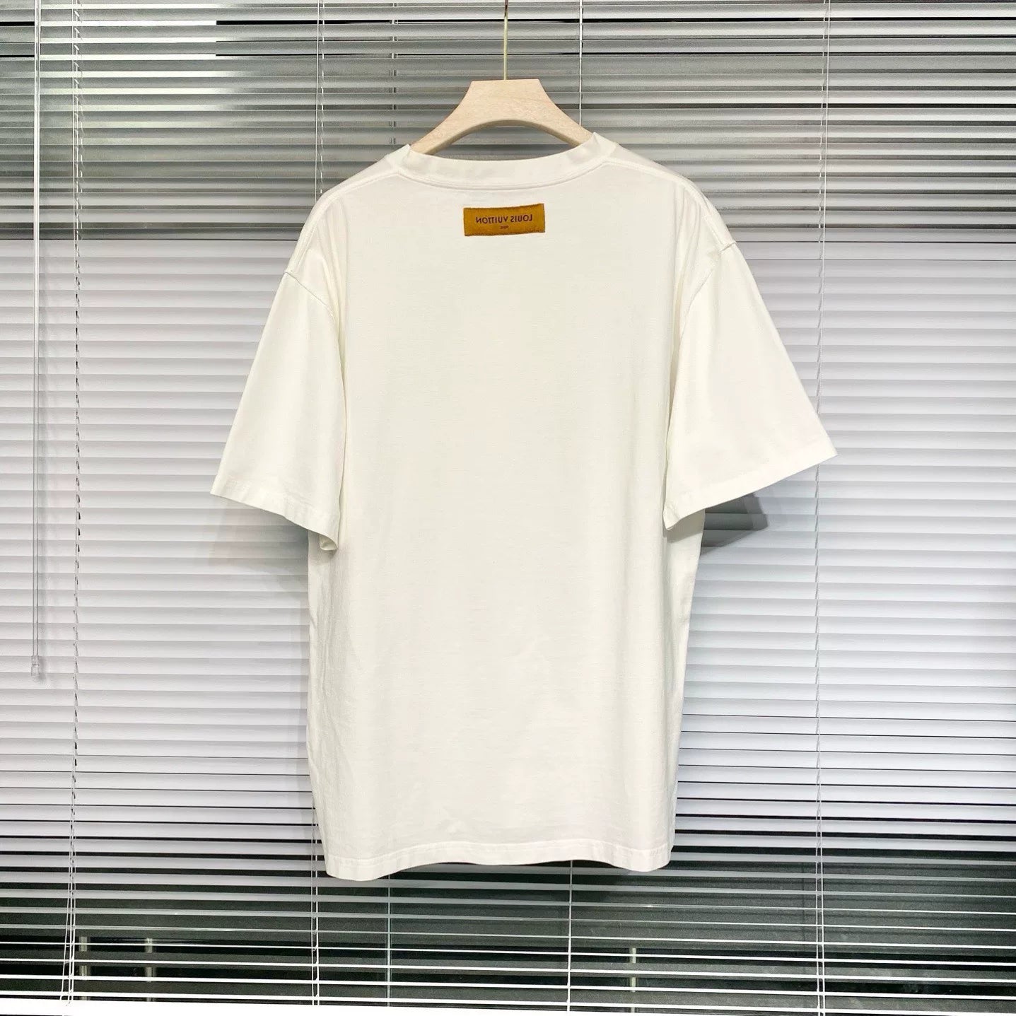 Louis Vuitton Crayon Spray Monogram Logo White Short Sleeve T-Shirt