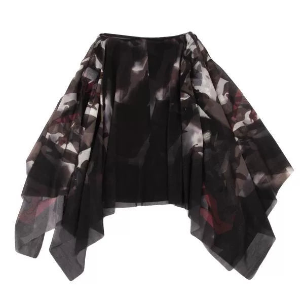 Jean Paul Gaultier Vintage Pattern Mesh Skirt