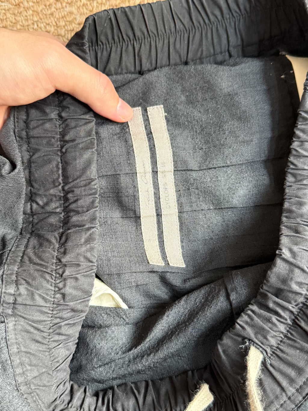 Rick Owens SS16 Drop-Crotch Pants