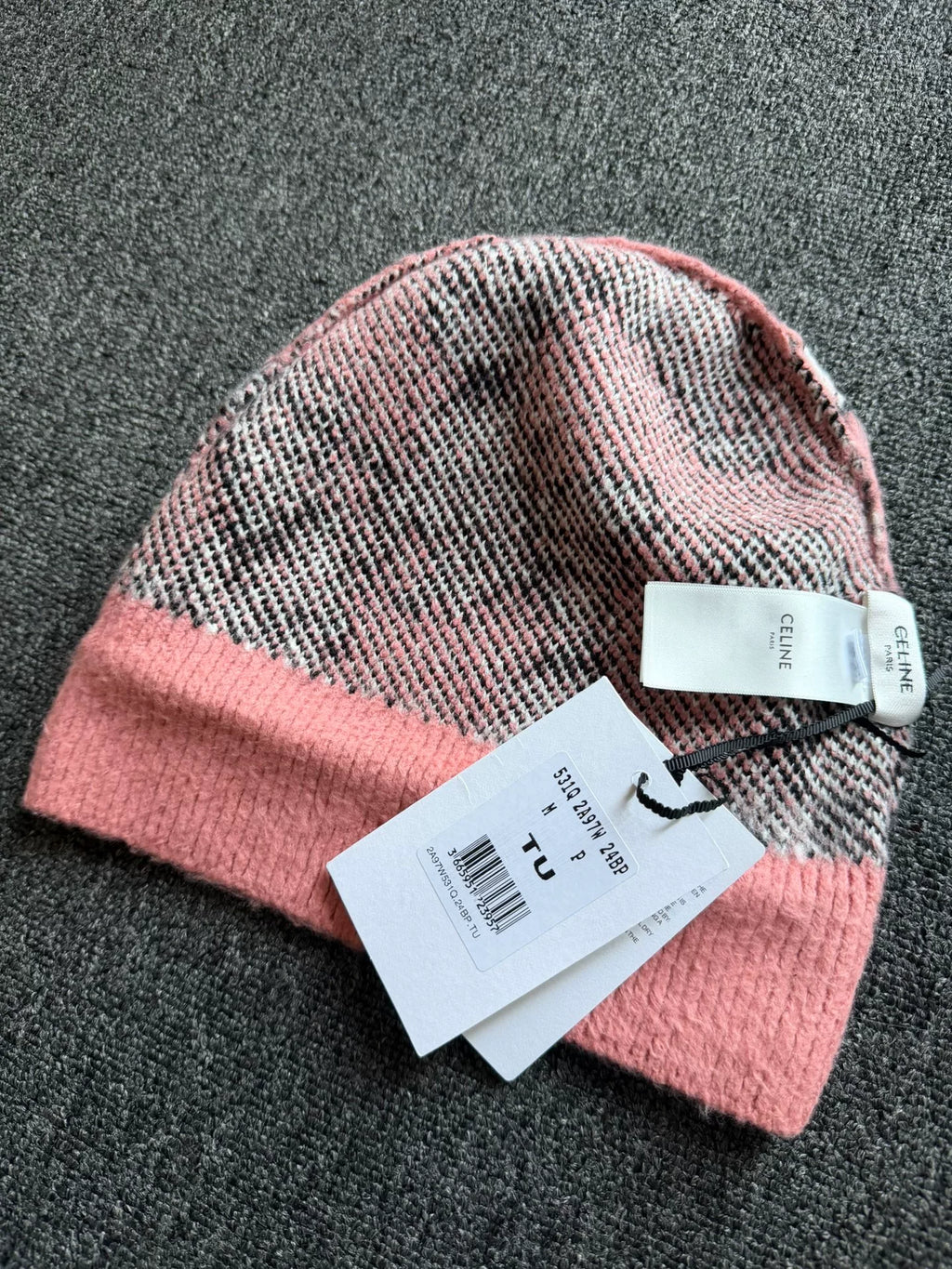 Celine SS22 Amy Dorian Knit Dog Beanie