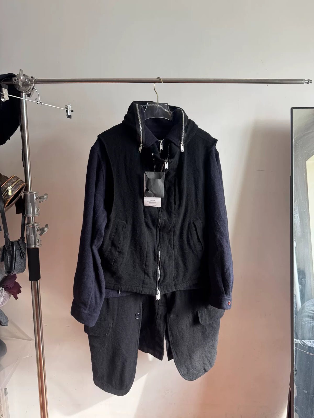 Undercover 21AW Wool Structured Detachable Jacket