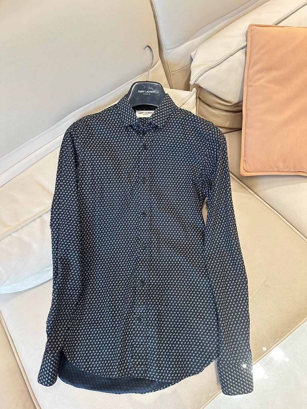 Saint Laurent SS13 Small Polka Dot Shirt