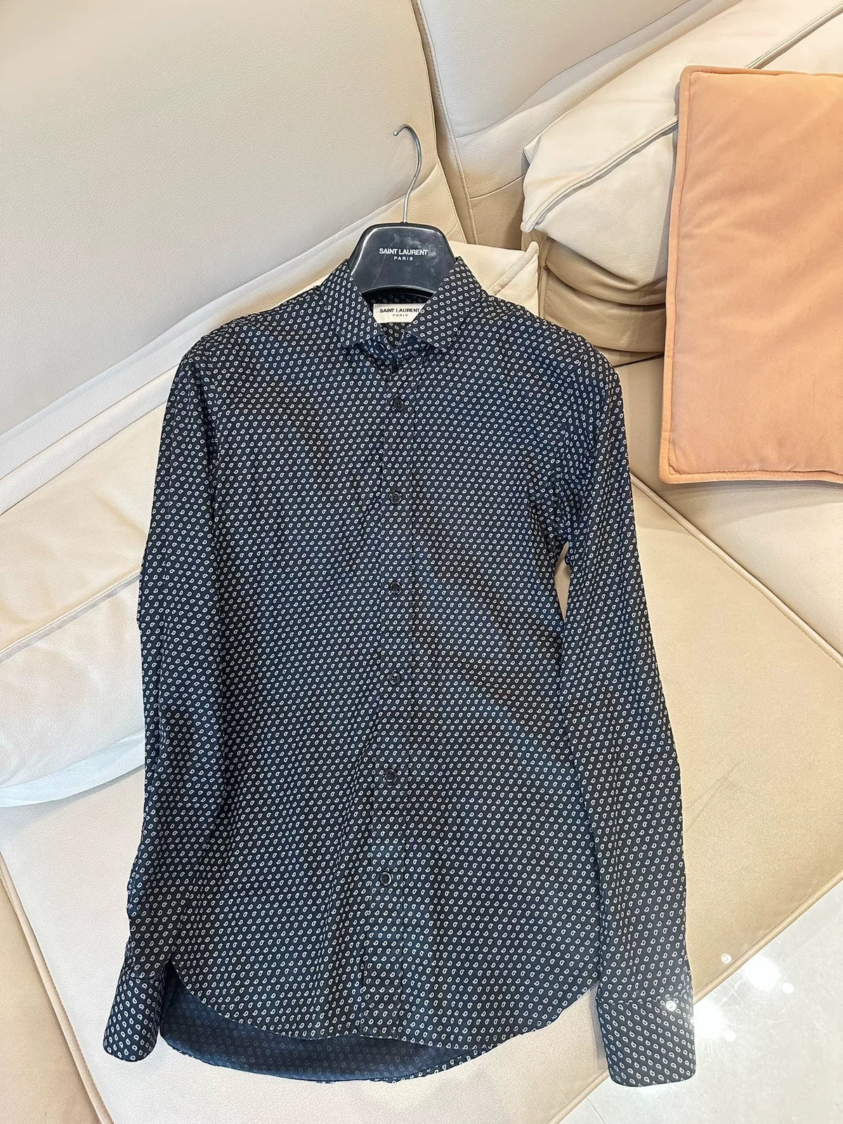 Saint Laurent SS13 Small Polka Dot Shirt