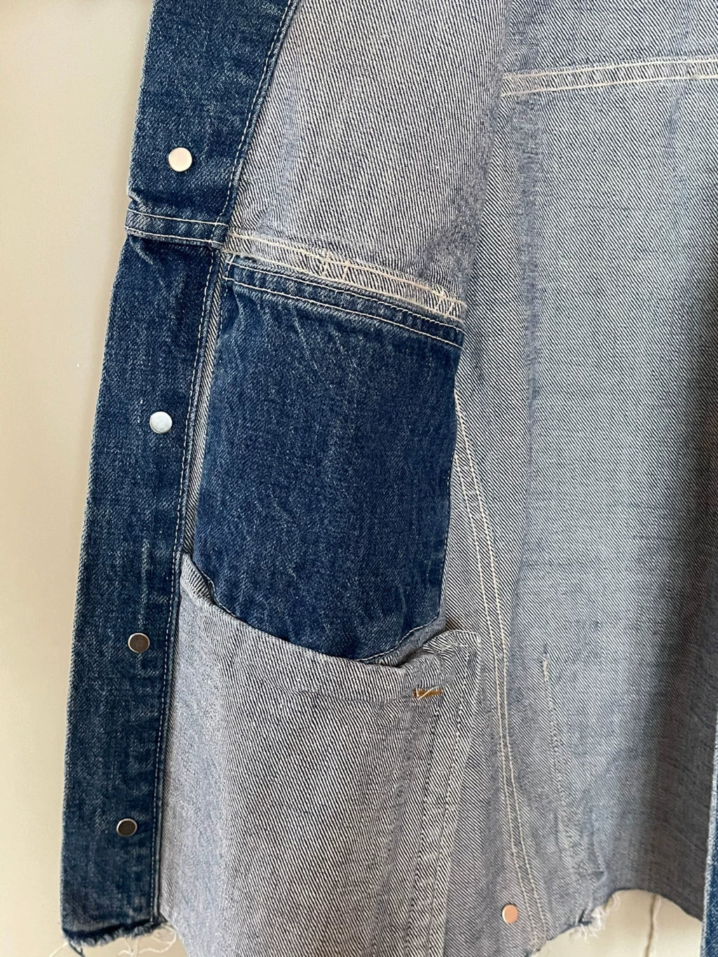 Helmut Lang Damaged Denim Jacket
