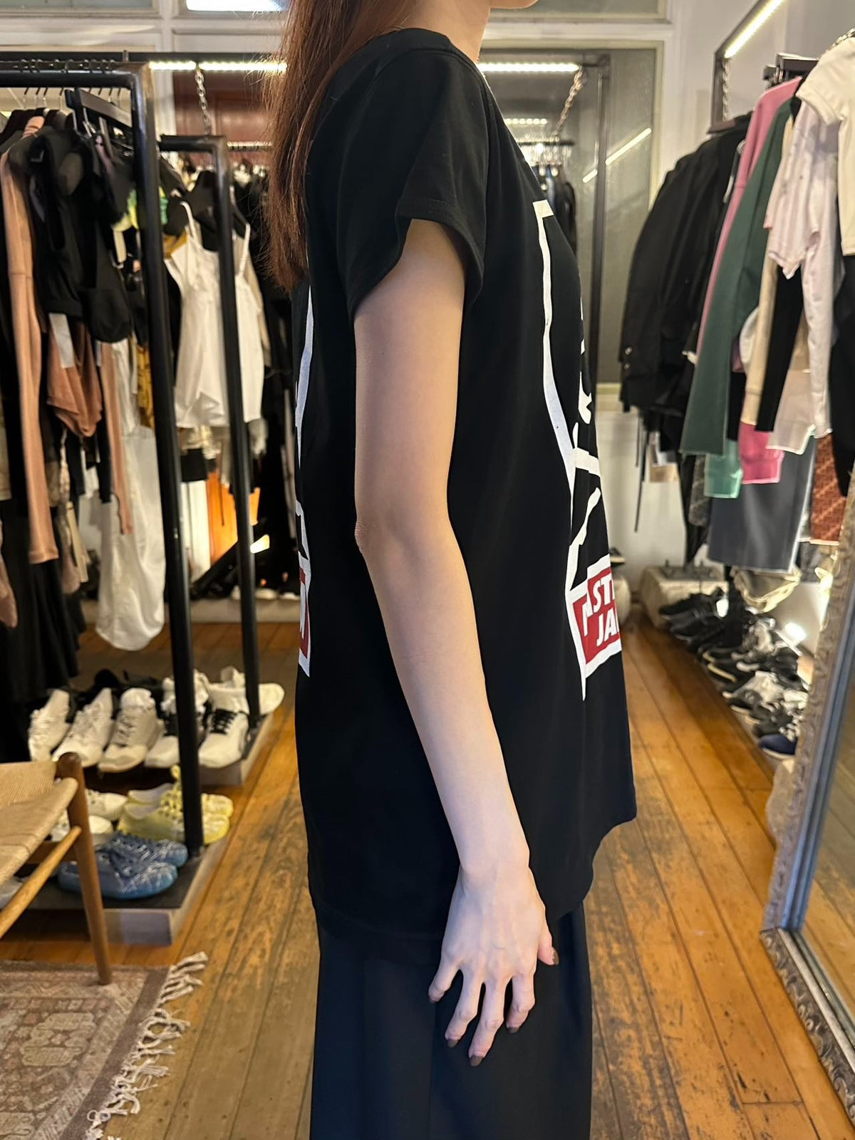 mastermind Japan Same Sample Black DREAM Skull Print Cotton T-Shirt