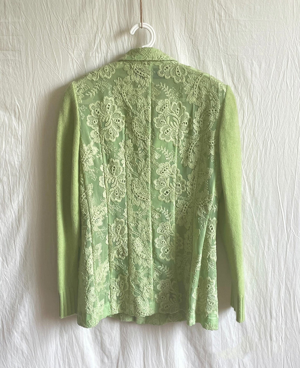 Comme Des Garcons Green Papaya Tricot 1997 Sweater