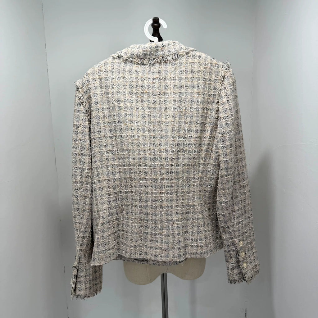 Chanel Fringe Lapel Jacket