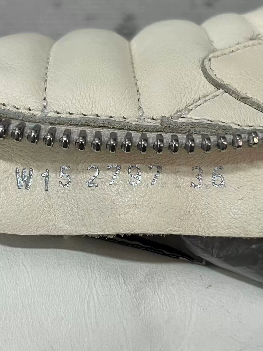 Rick Owens White Milk Inverted-Triangle Sneakers