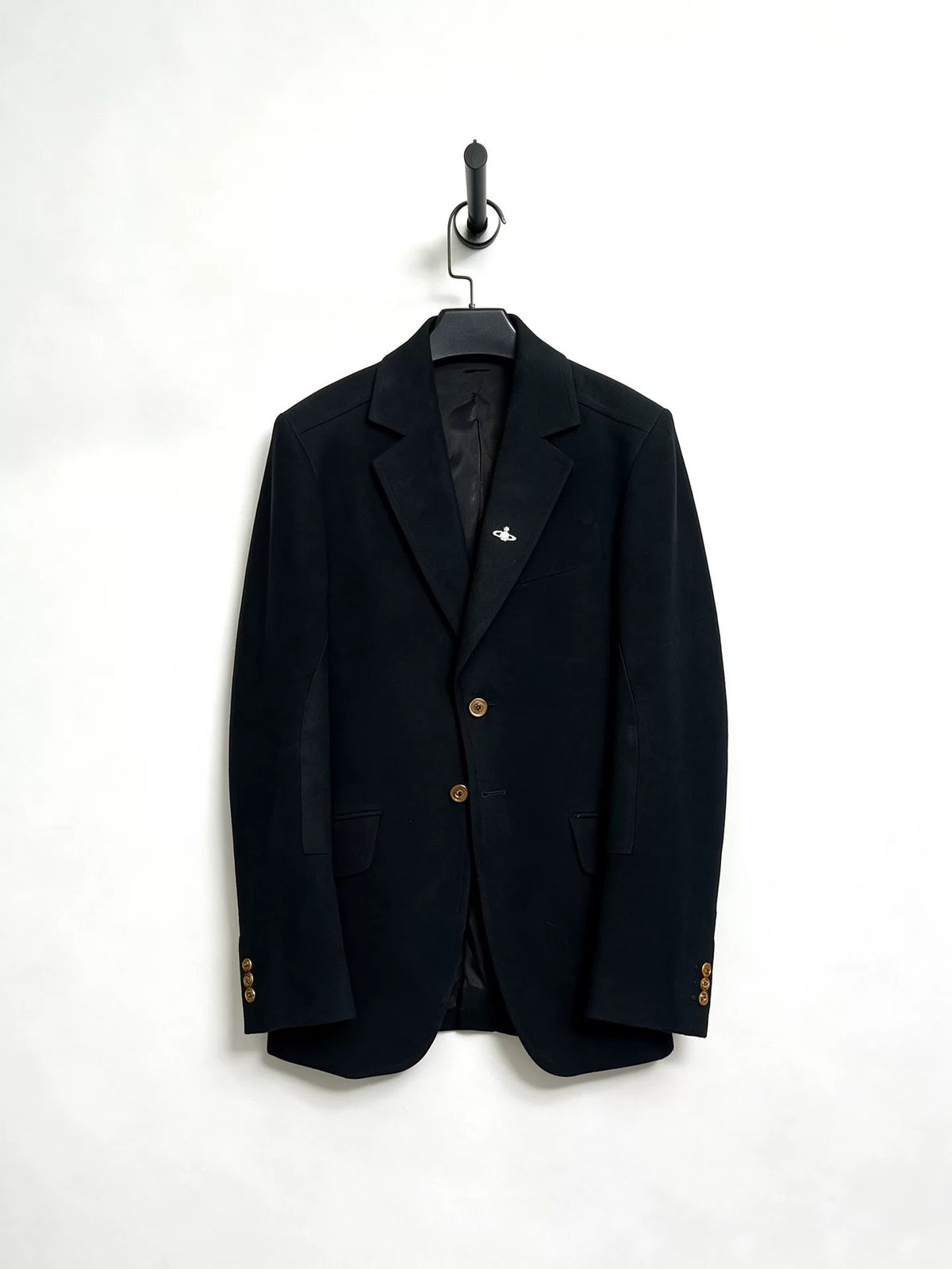 Vivienne Westwood Suede-Textured Tailored Blazer