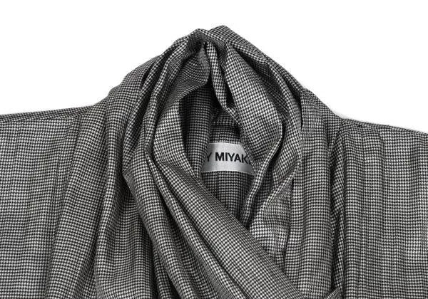 Issey Miyake Vintage Houndstooth Trench Coat