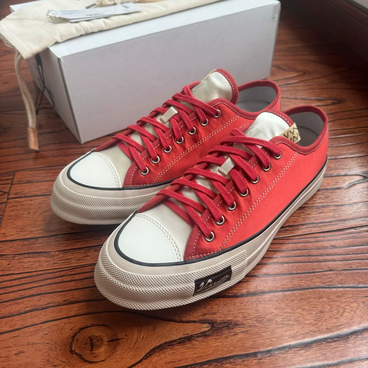 Visvim 23aw SKAGWAY LO CANVAS Satin Canvas Shoes