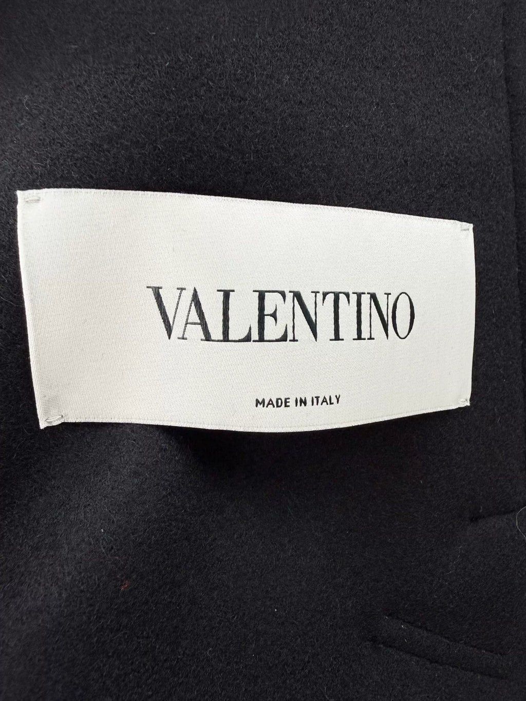 Valentino Wool Cape Coat