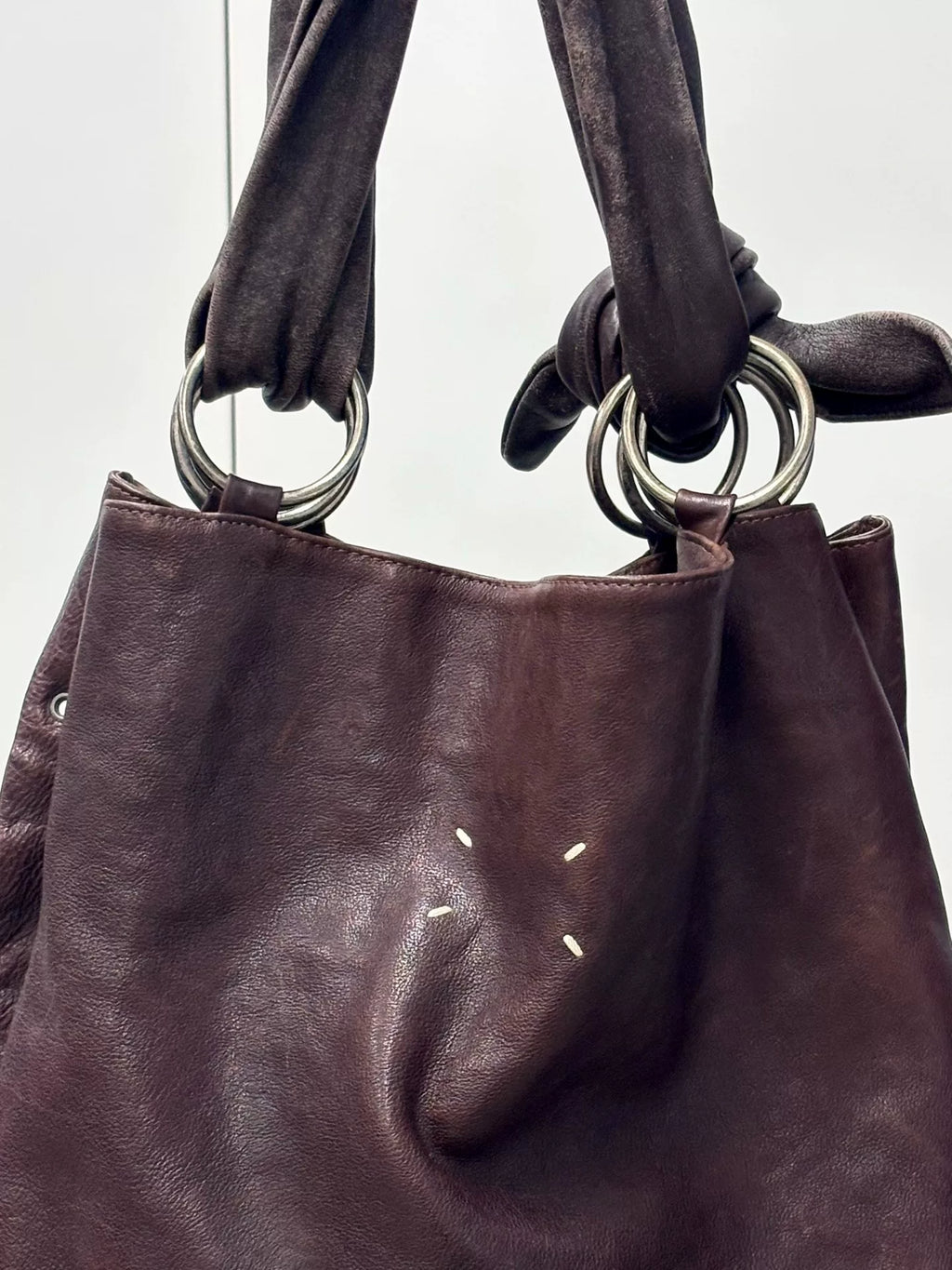 Maison Martin Margiela｜00'S Original Period Silver Ring Shoulder Bag