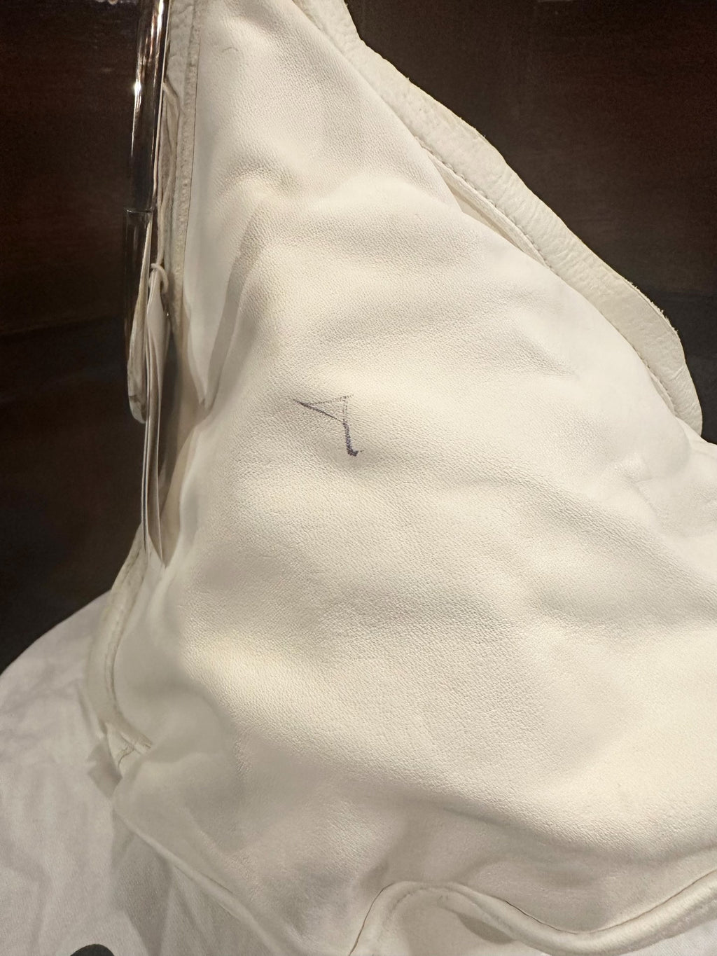 Guidi White G9 Cone Hand Horsehide Tote Bag
