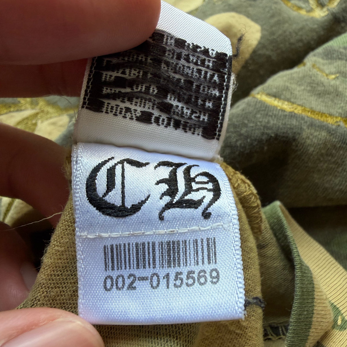 Chrome Hearts 90s Camo Horseshoe Tee
