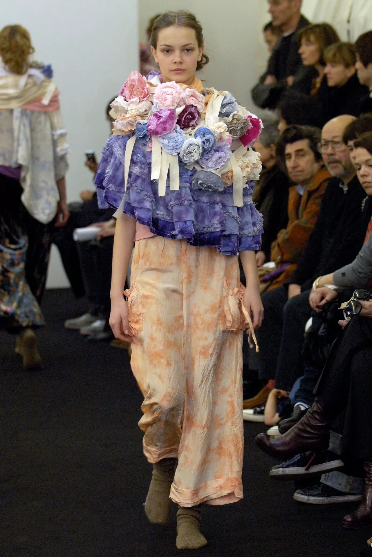 Comme Des Garcons 3d Rose Cocoon Jacket - Devines