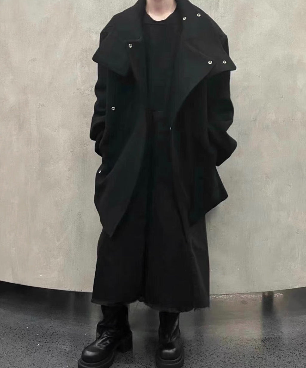 Rick Owens 23FW LUXOR JUMBO Suede Coat