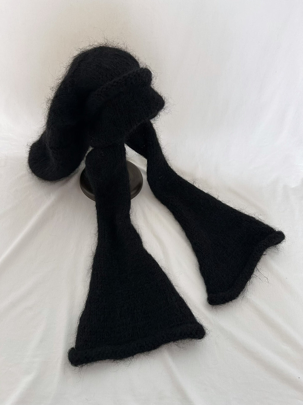 Yohji Yamamoto runway piece from the 1996 evening wear era beanie