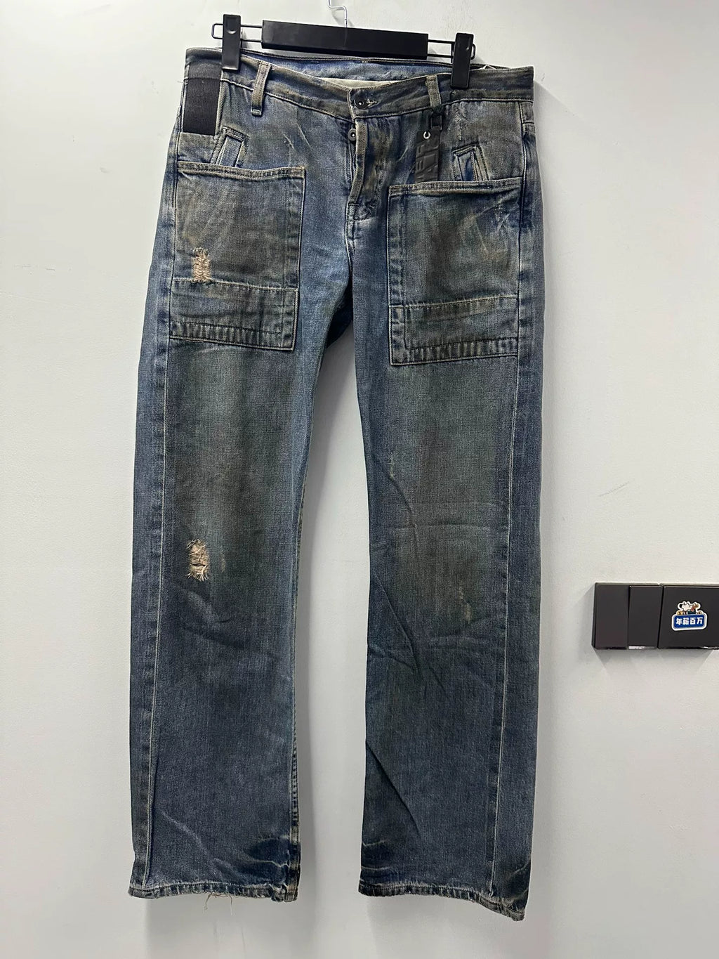 Rick Owens Straight-Leg Pants  10SS Jeans