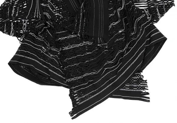 Issey Miyake Vintage Black Pleated Top