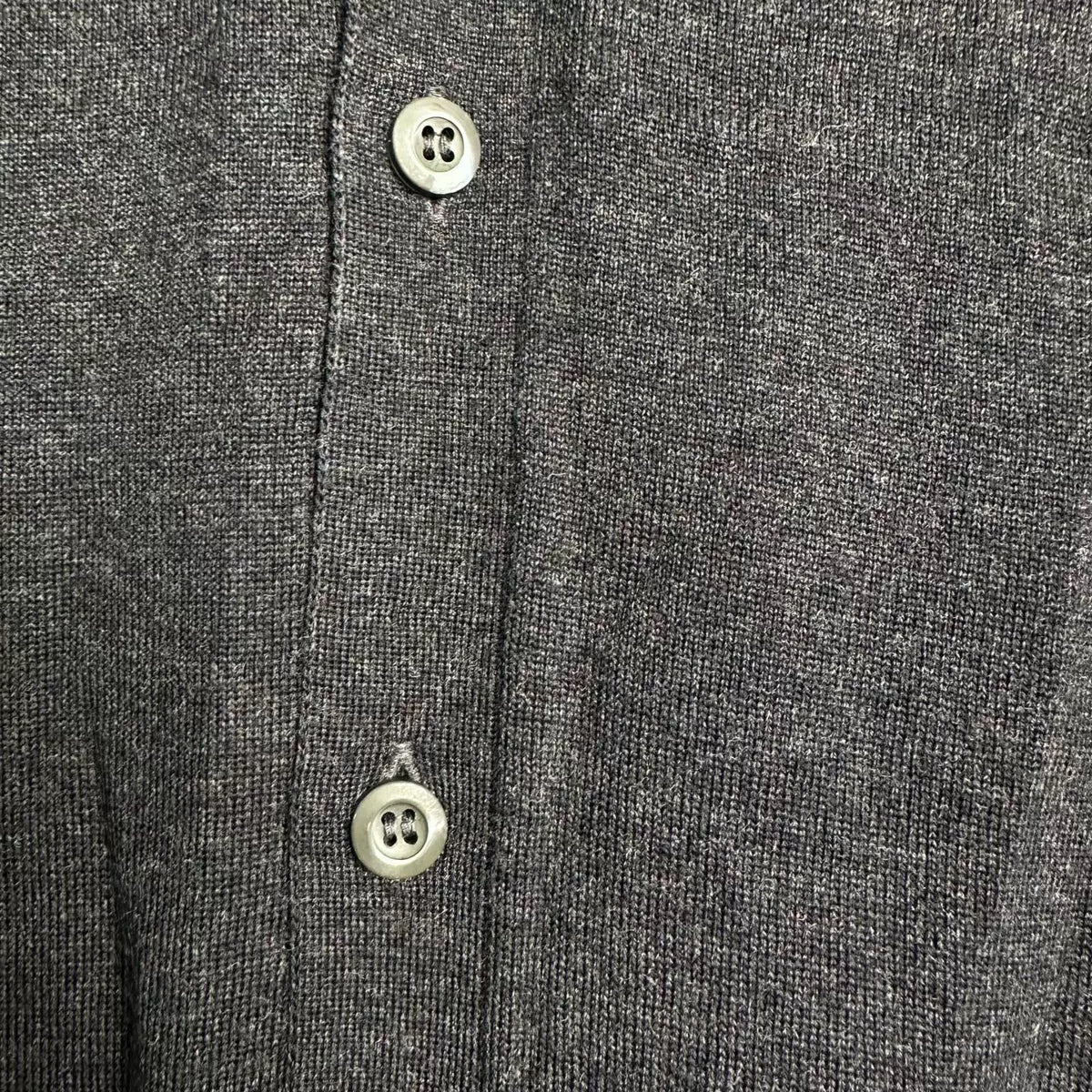 Prada Navy Blue Wool Cardigan