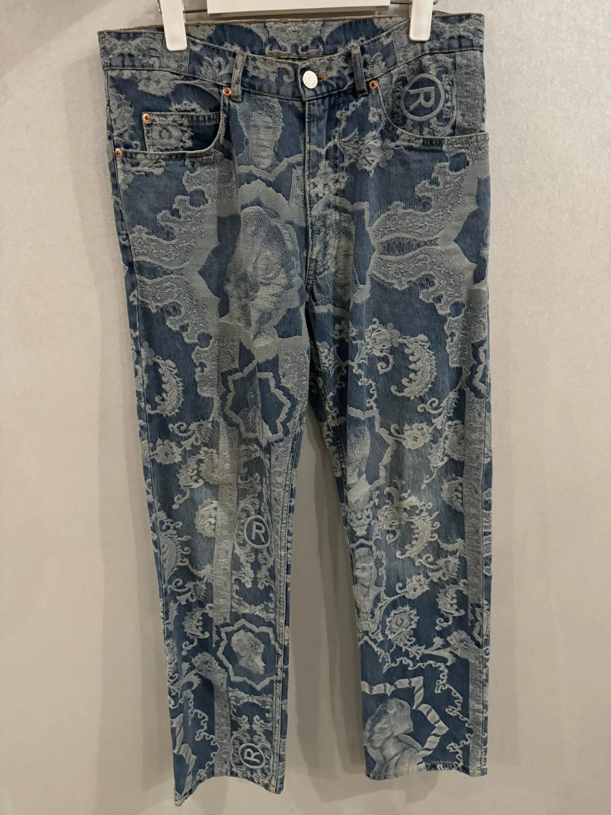 Martine Rose Embossed Jeans