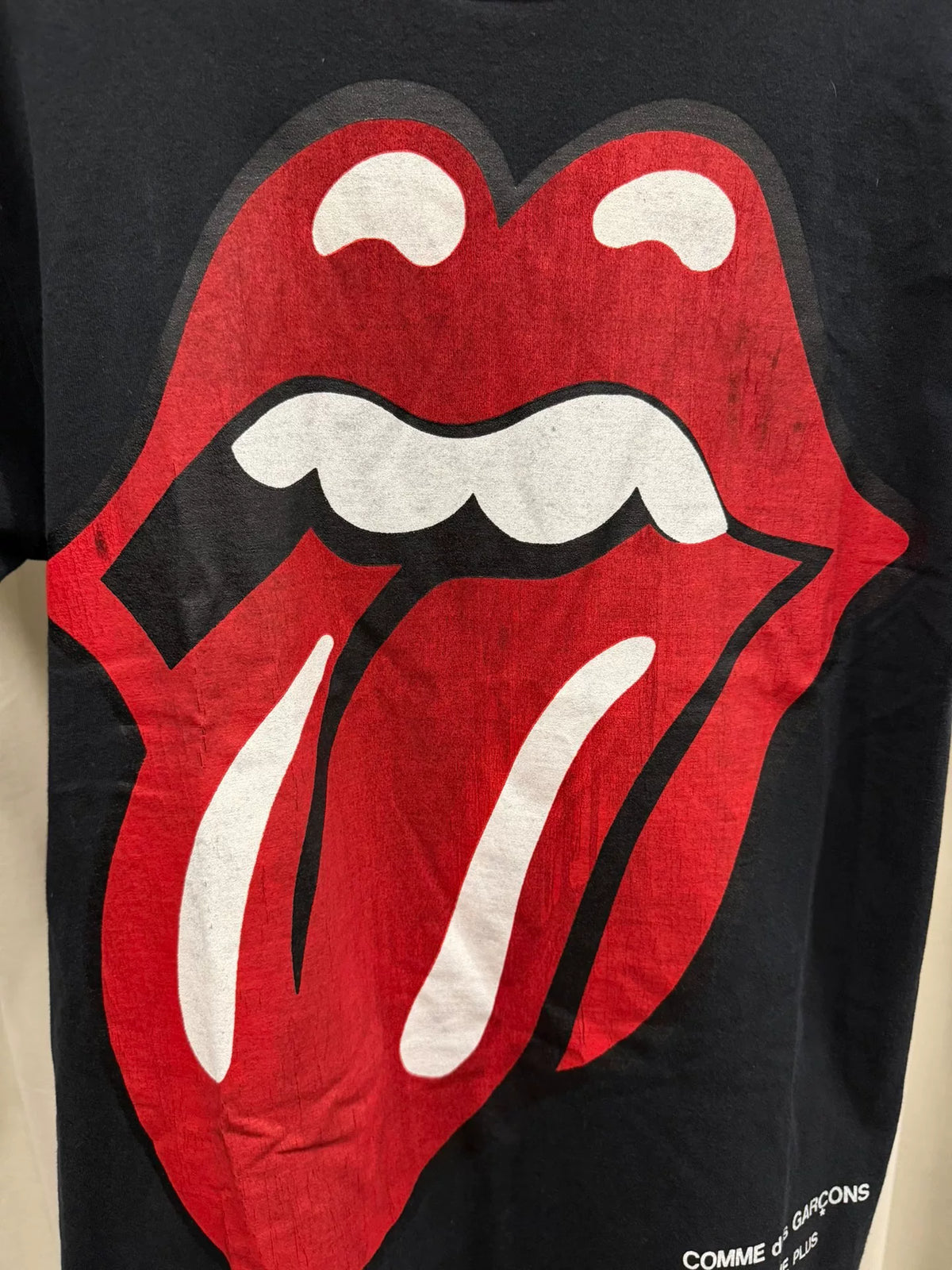 Comme des Garçons CDG Rolling Stones short-sleeve T-shirt