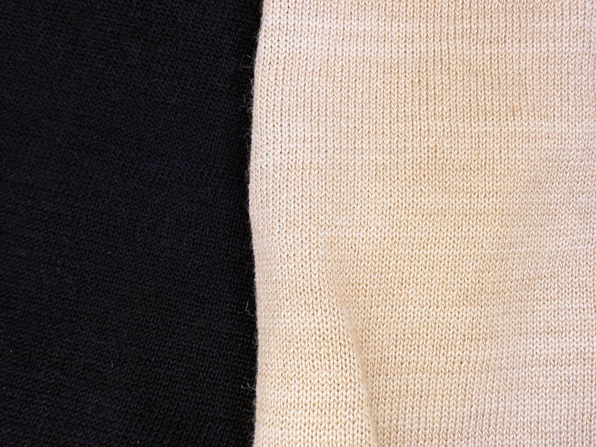 Visvim 22SS Godfrey Knit Long Sleeve Color-Block Sweater
