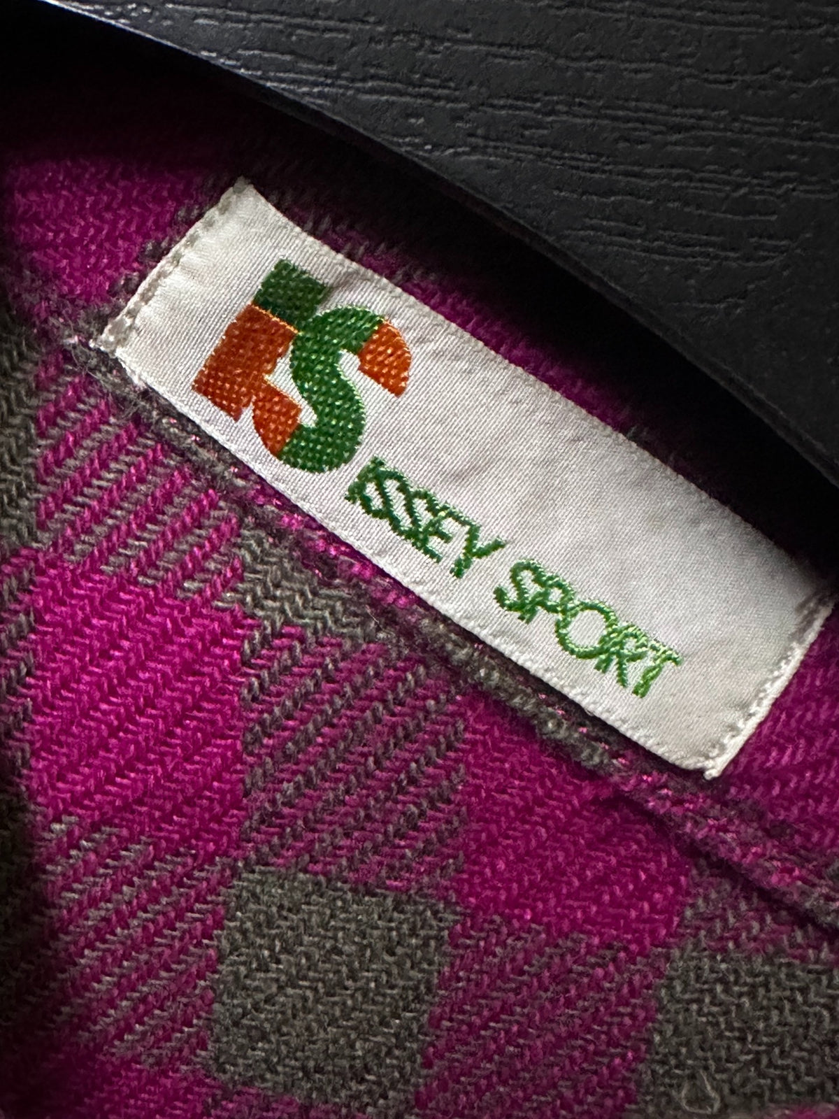 Issey Miyake 1970s Plaid Coat