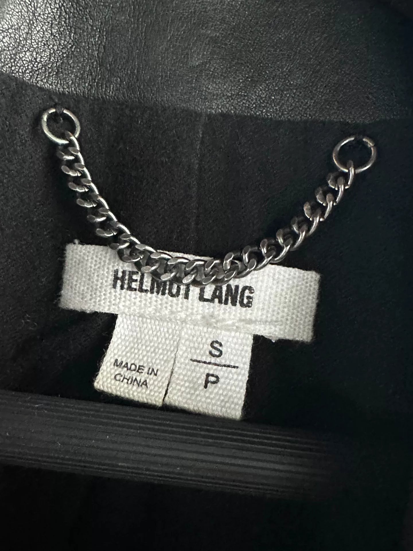 Helmut Lang Pocket Leather Jacket