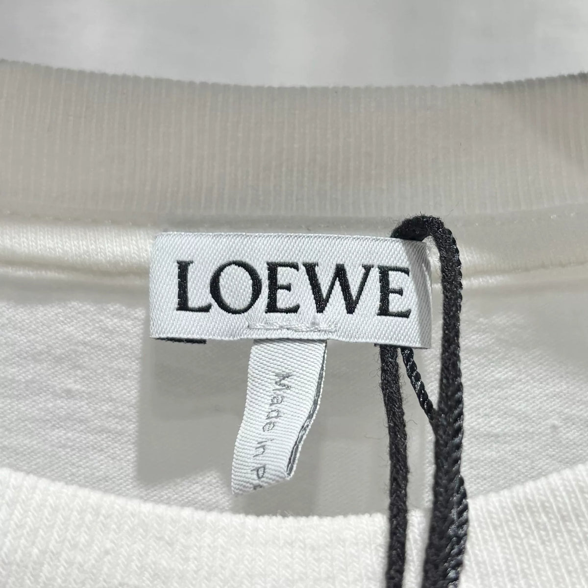 Loewe SS25 White Cotton Top