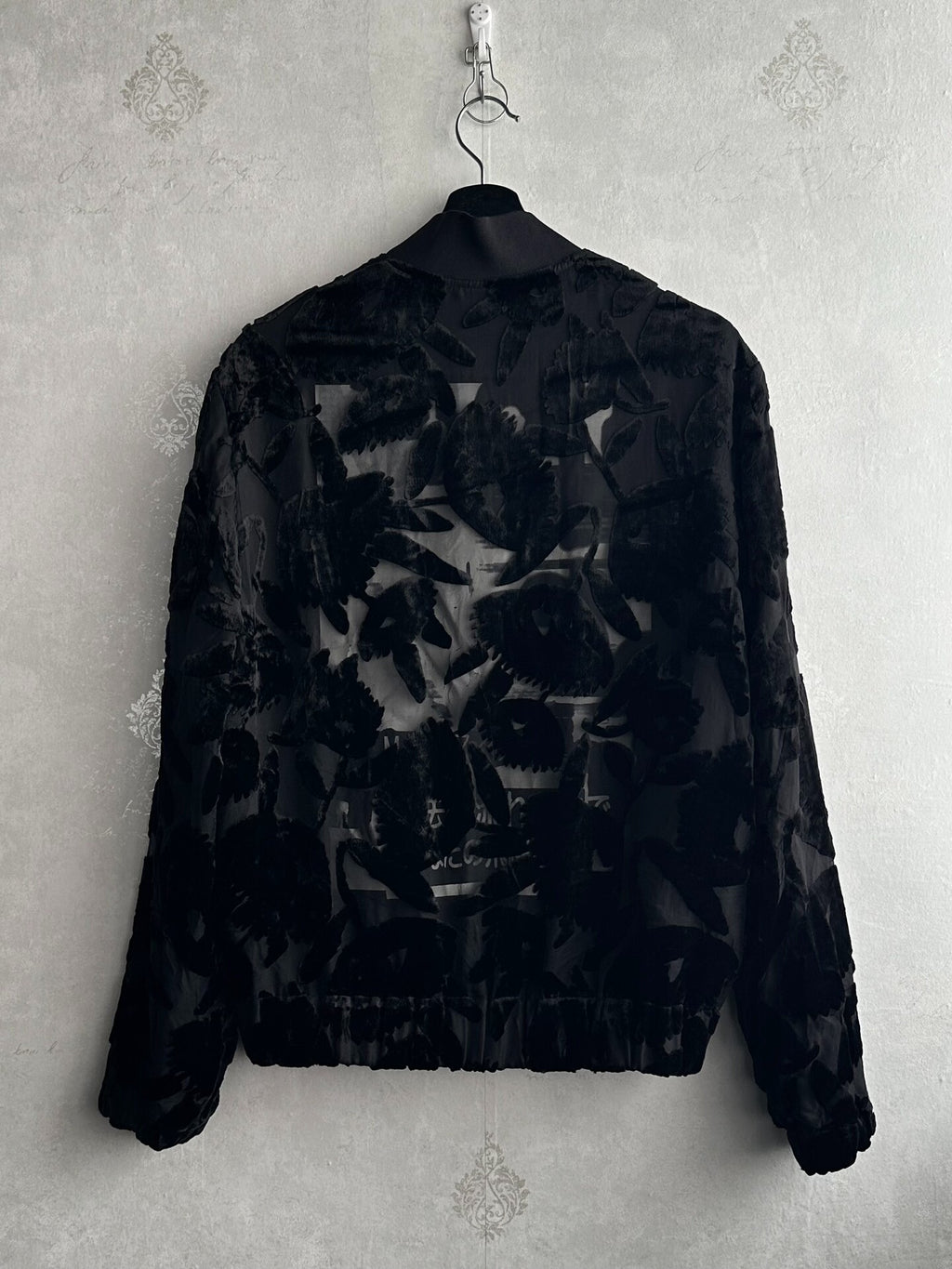 Alexander McQueen Silk Velvet Mainline Jacket
