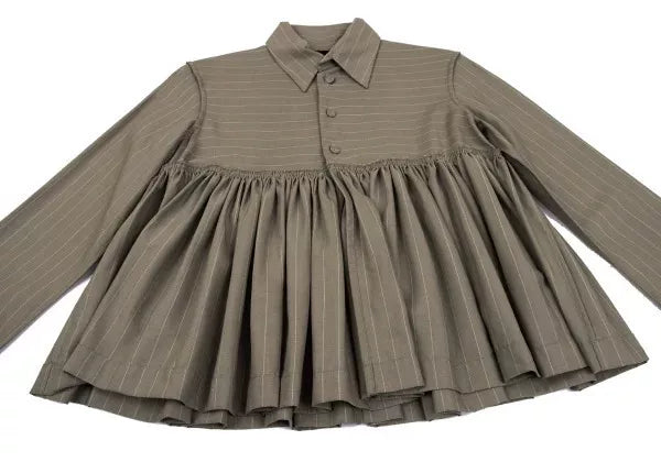 Jean Paul Gaultier Vintage Dark Striped Shirt