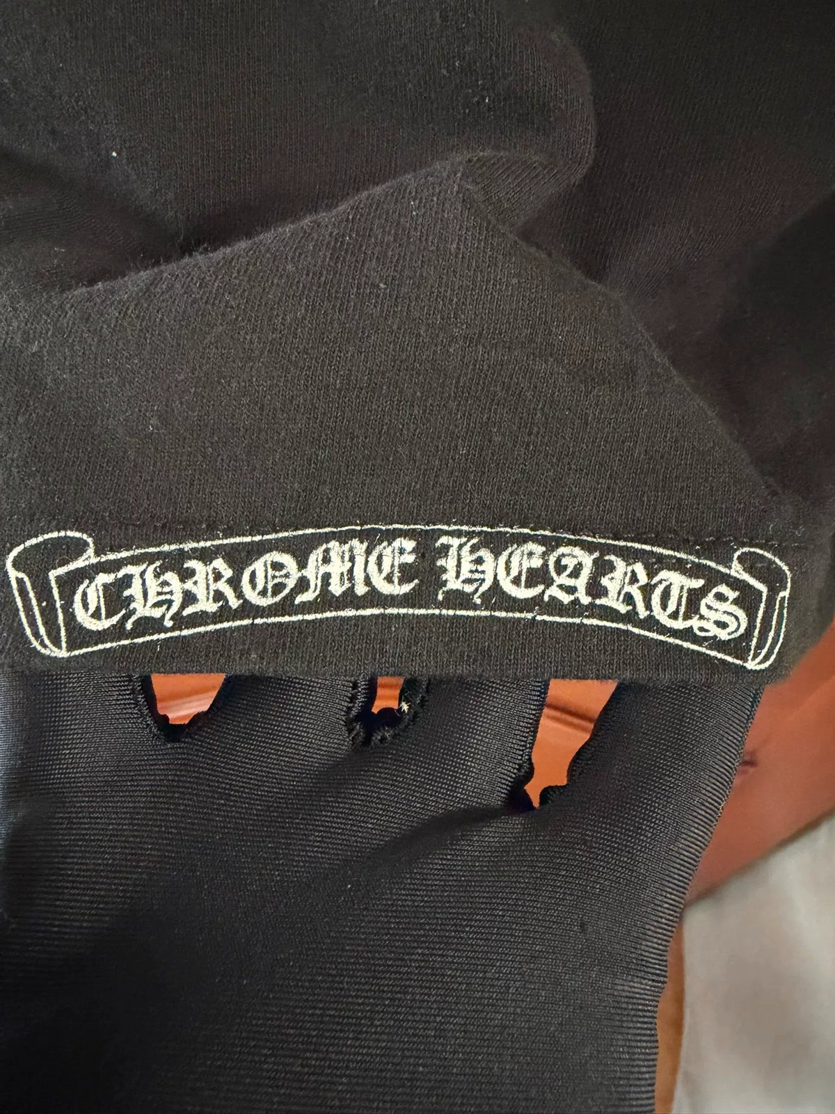 Chrome Hearts Cross Short Sleeve Top