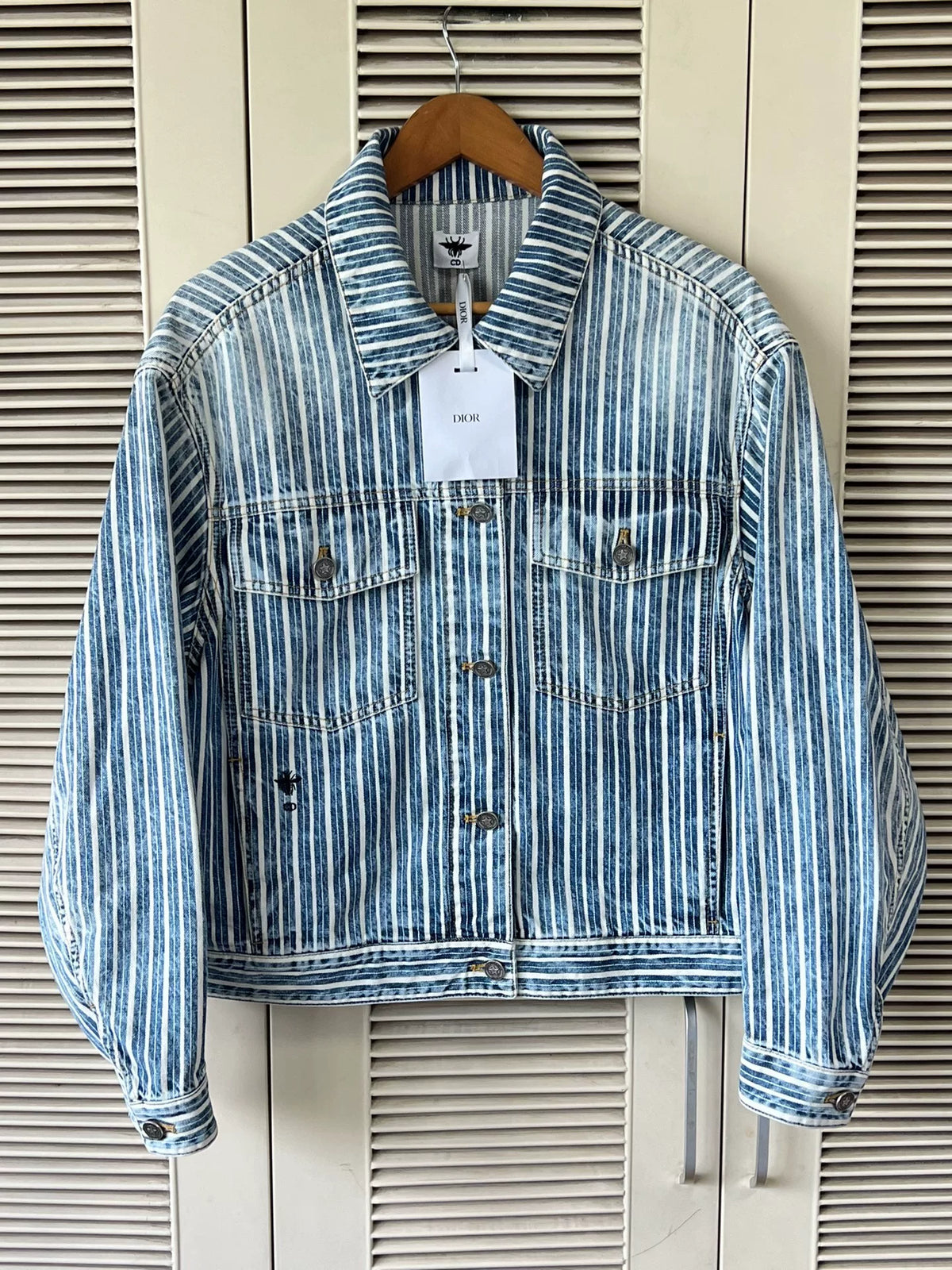 Dior Striped Denim Jacket