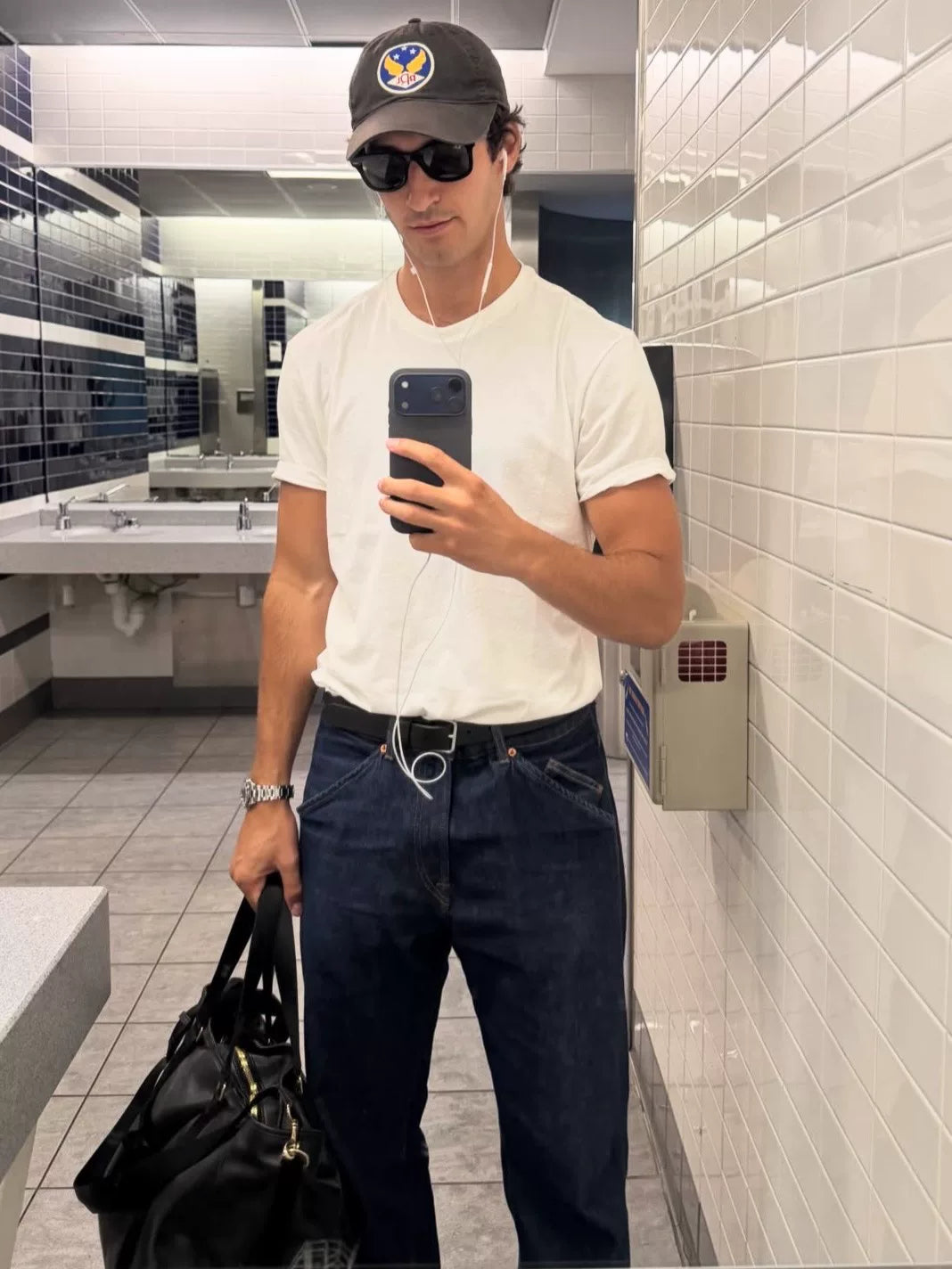 Prada sports red label sporty crossbody bag