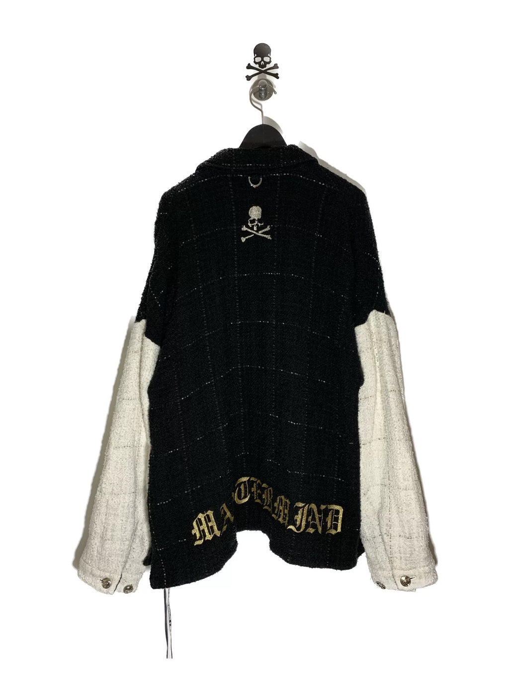 mastermind Japan Gold Thread Embroidery Cotton Linen Silk Blend Jacket