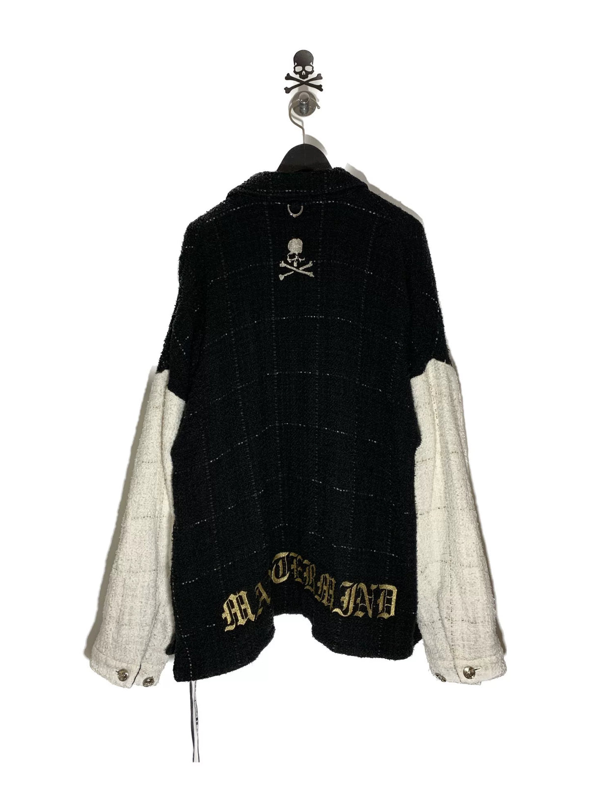 mastermind Japan Gold Thread Embroidery Cotton Linen Silk Blend Jacket