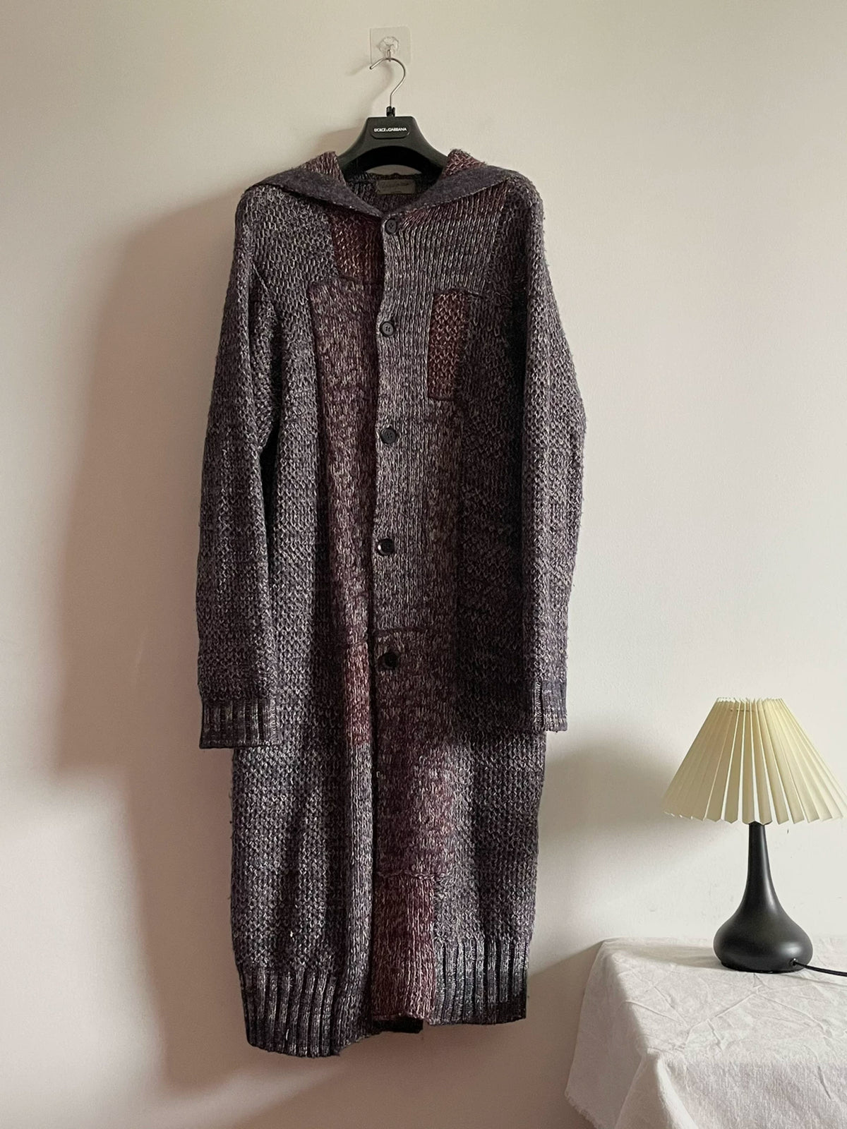 Yohji Yamamoto PourHomme | F/W14 Wool Knit Coat