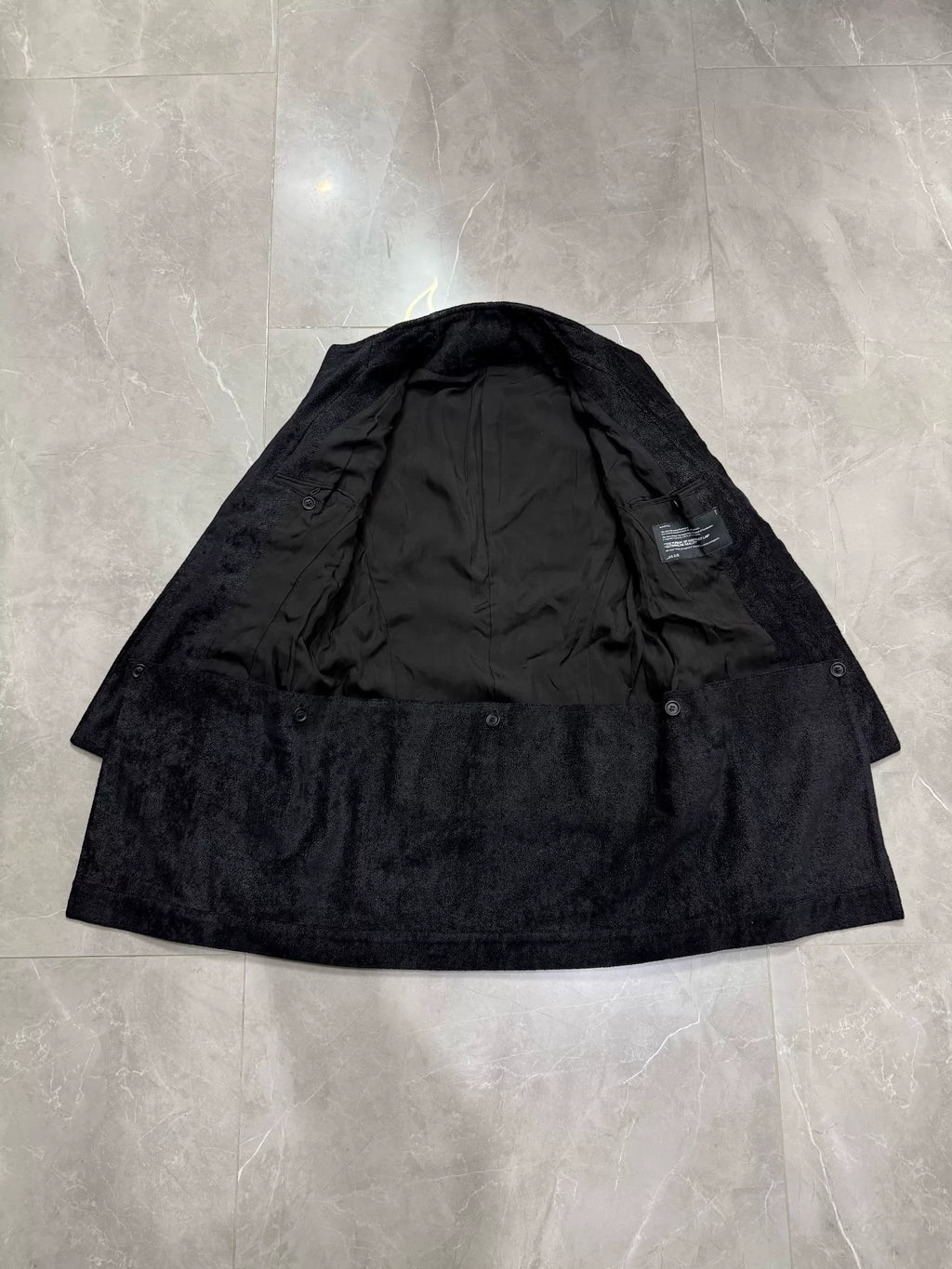 Julius Cracked Cloth Cotton Jacket