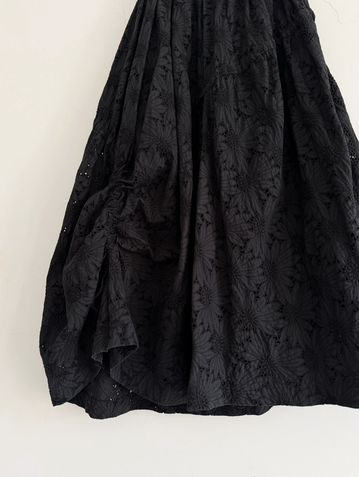 Comme Des Garcons Rei Kawakubo main line openwork crochet skirt