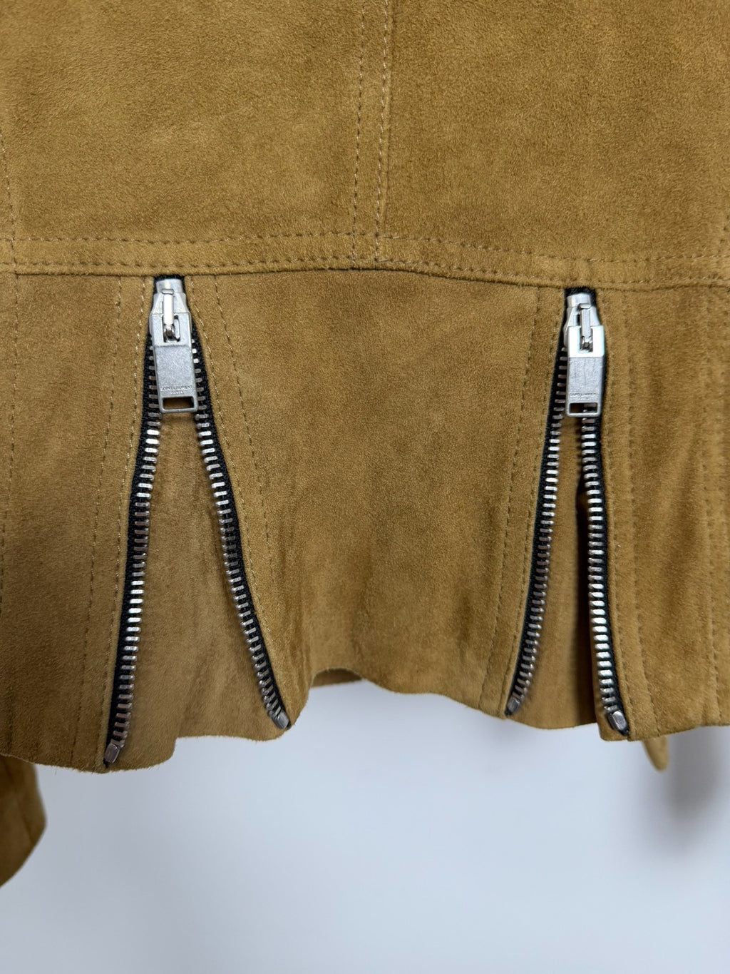 Saint Laurent Paris SLP 16ss Suede Biker Jacket