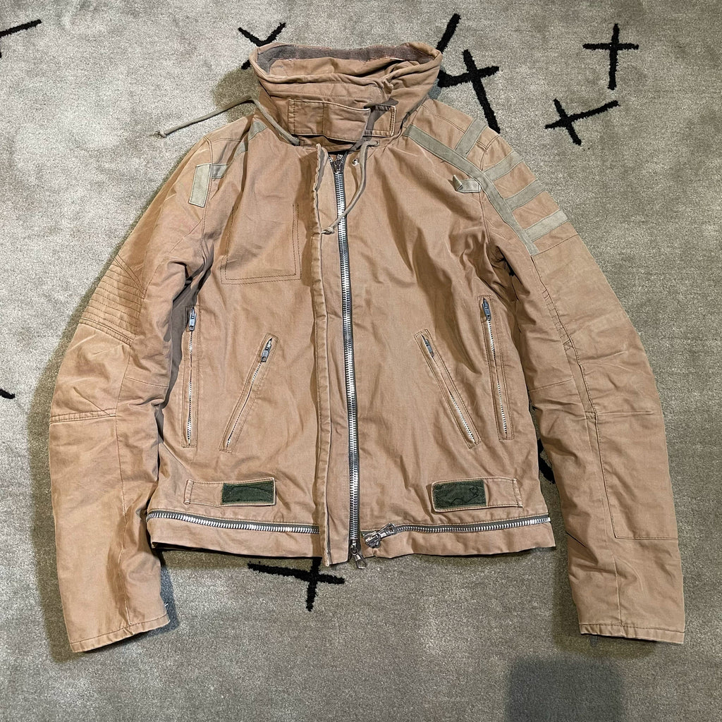 Helmut Lang AW99 Astro biker moleskin jacket
