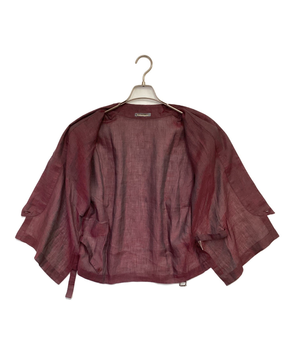 Issey Miyake 1980s Japanese Style Linen Vest